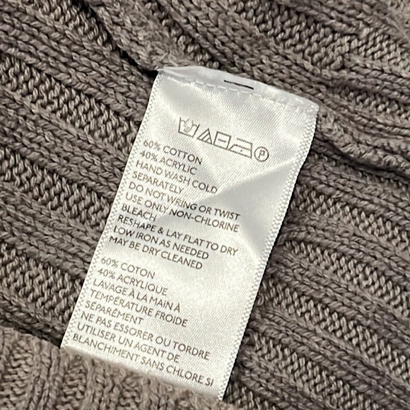 URBAN Outfitters Gray Oversized Jill Turtleneck Sweater Mini Dress Size XS - Picture 12 of 15